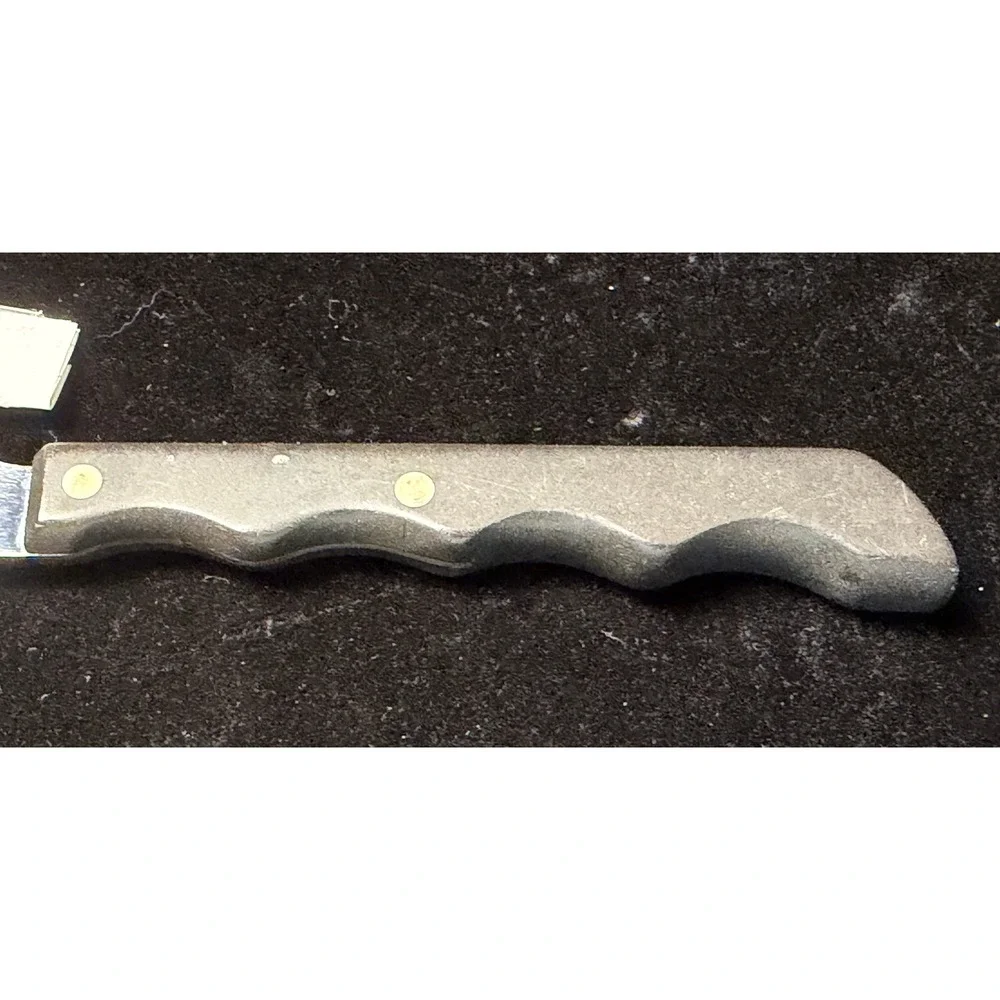 Vintage Paring Knife: Case XX Chromium, CA 287, Black Handle with Sheath